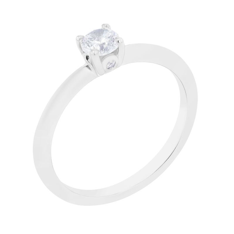 Elegantný zlatý prsteň s diamantmi Burnett