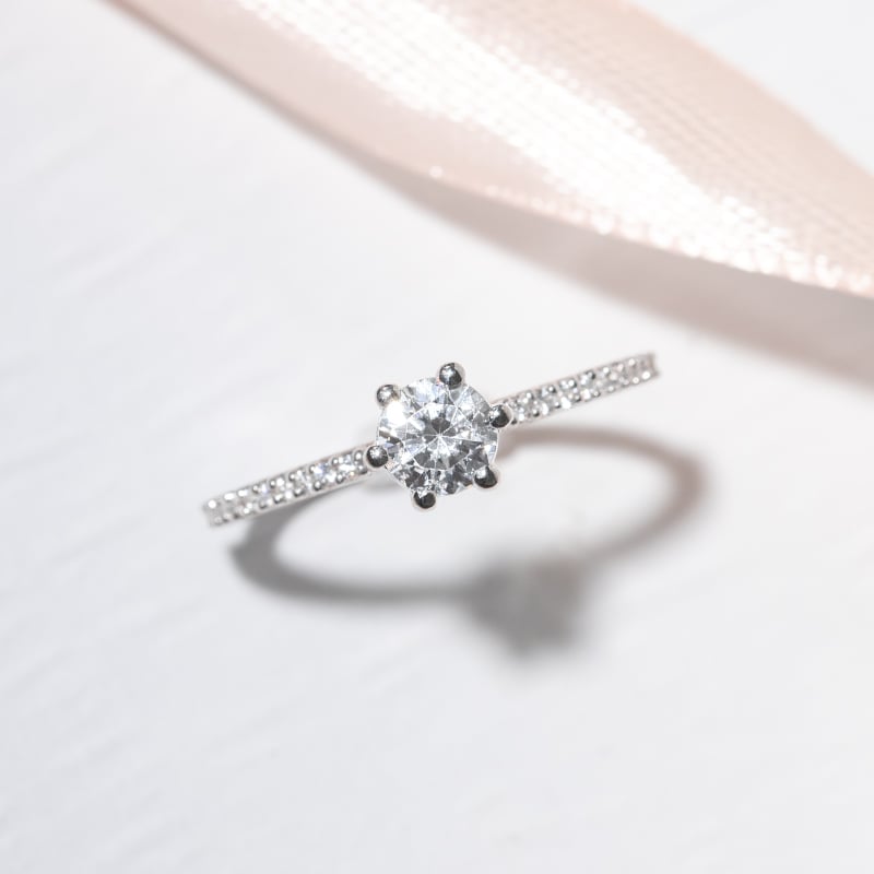 Zásnubný prsteň s lab-grown diamantmi Deloris 128118