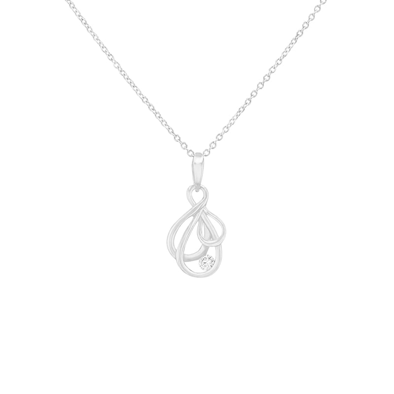 Elegantný prívesok zo zlata s diamantom Ovidia 148728