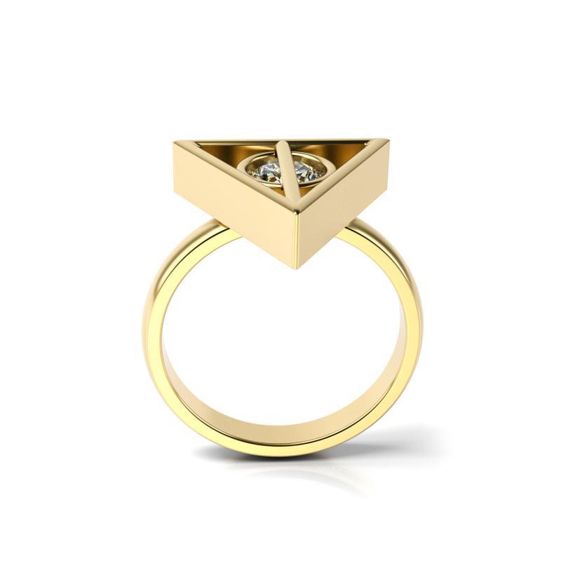 Prsteň z diamantom 16038