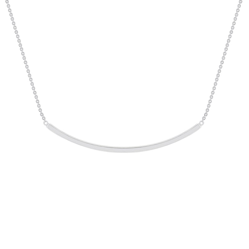 Strieborný minimalistický náhrdelník