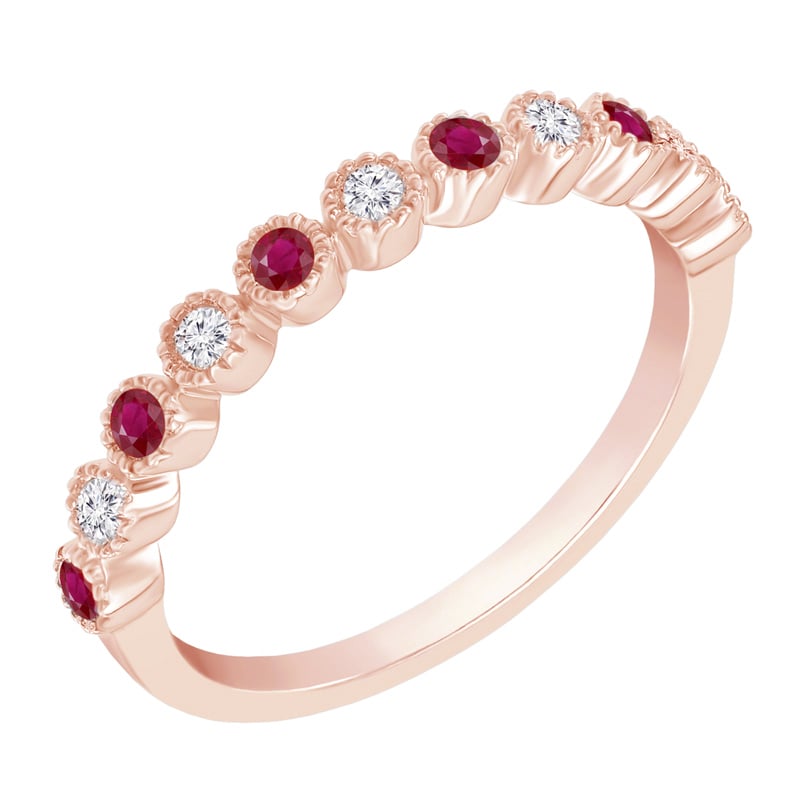 Zlatý eternity prsteň s diamantmi 48378
