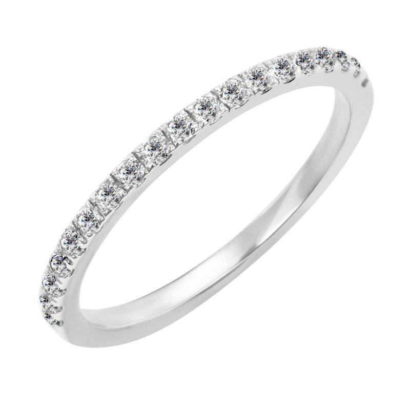 Eternity zlatý prsteň s diamantmi 75858