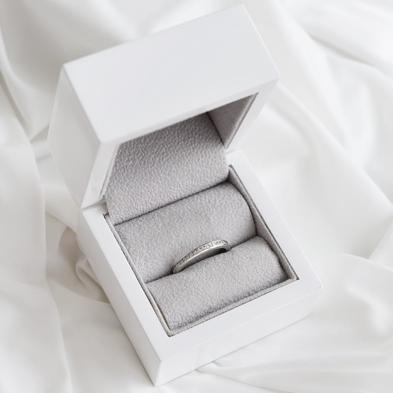 Diamantový eternity prsteň zo zlata 92558
