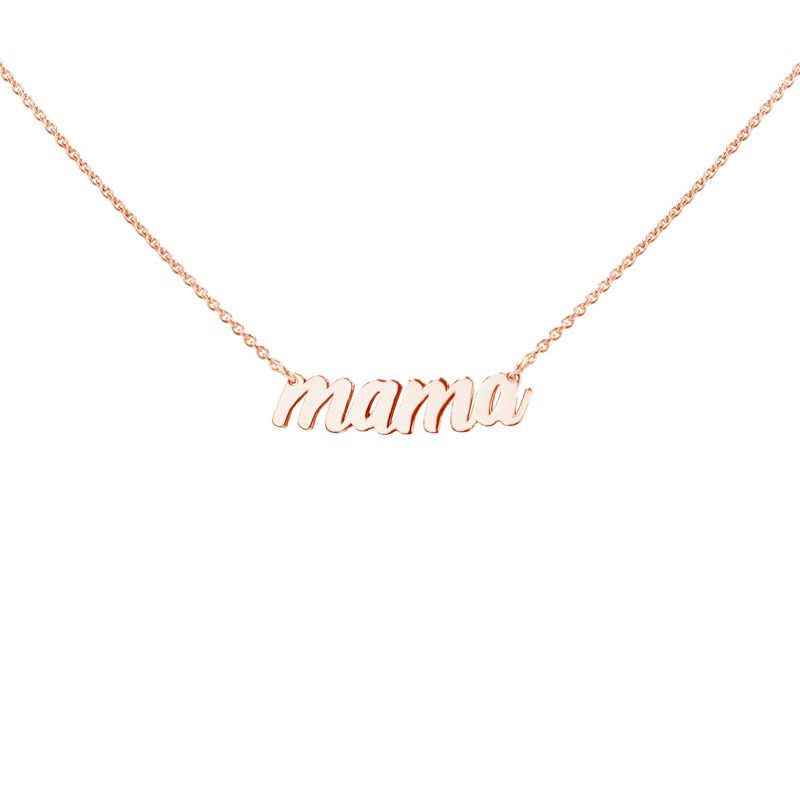 Náhrdelník s nápisom Mama 99638