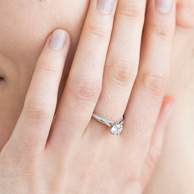 Zásnubný prsteň s 0.71ct IGI certifkovaným lab-grown diamantom Lisabet 115799