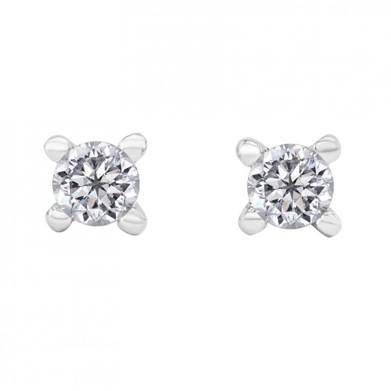 Napichovacie náušnice s 0.20ct diamantmi Jada 119889