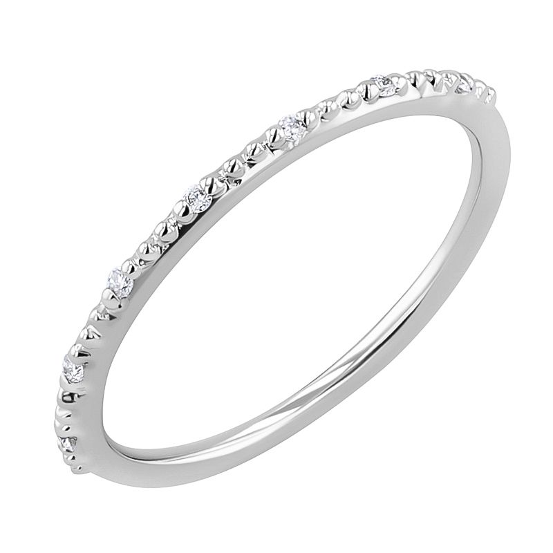 Minimalistický prsteň s diamantmi Tess