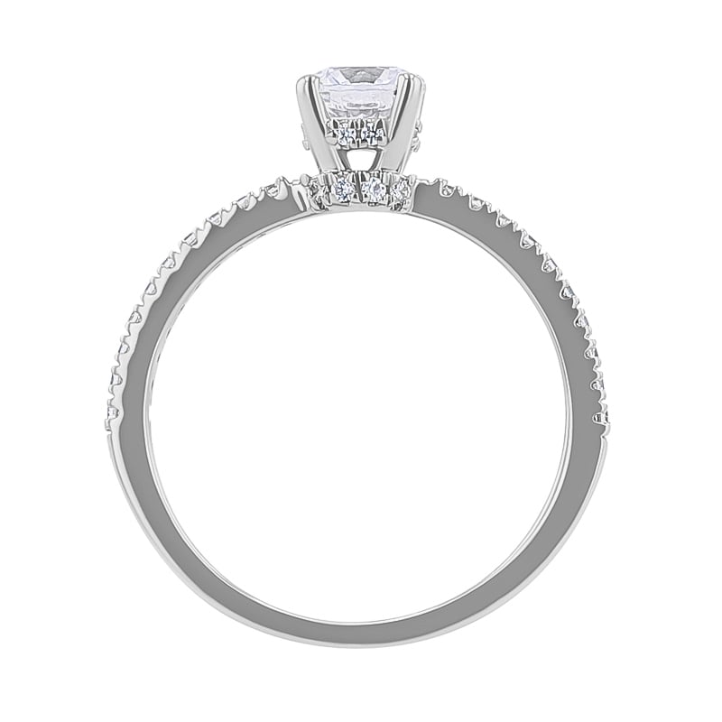 Zásnubný prsteň s diamantmi Prisha 134799