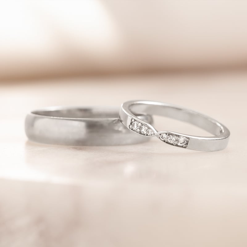Eternity prsteň s lab-grown diamantmi Kamron 137779
