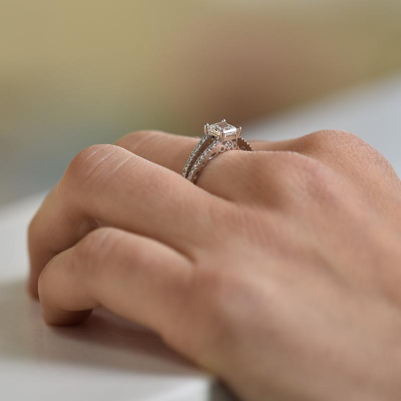 Zásnubný diamantový prsteň 27109