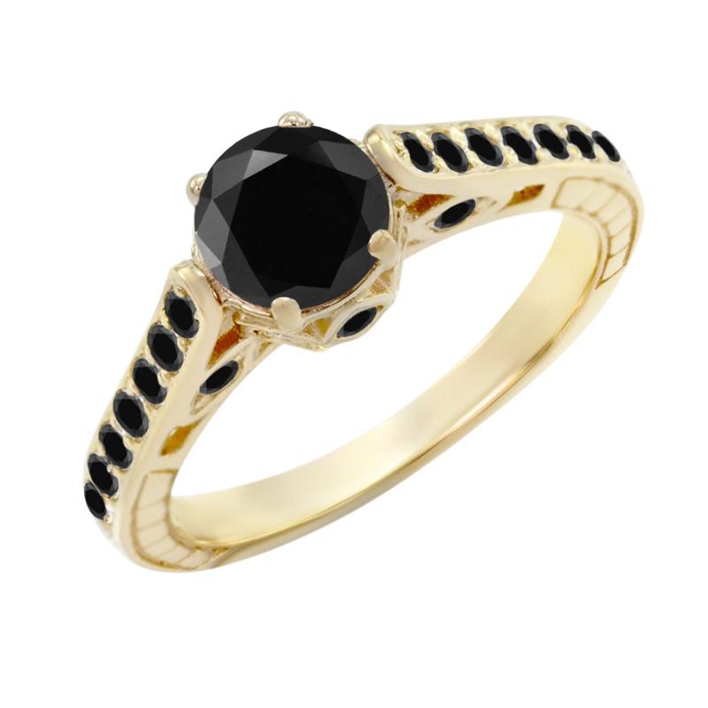 Prsteň zo žltého zlata 27639