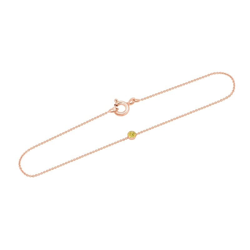 Minimal zlatý náramok 36819