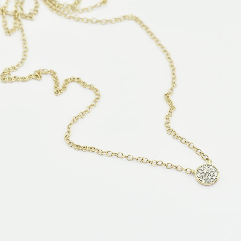 Minimalistický náhrdelník s diamantmi Sharlene 42129