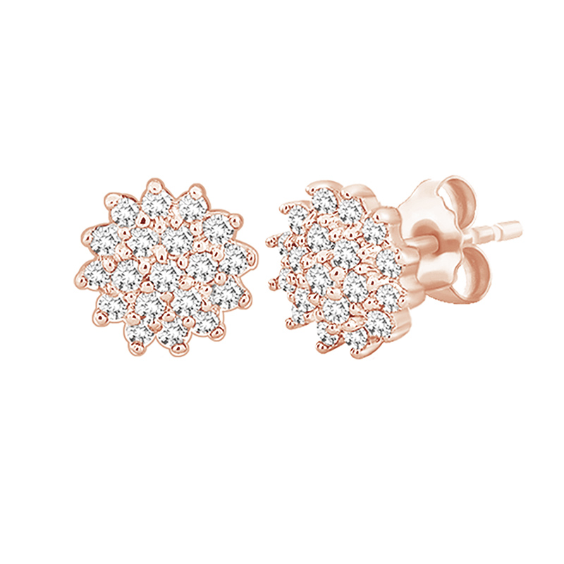 Náušnice s diamantmi 93189