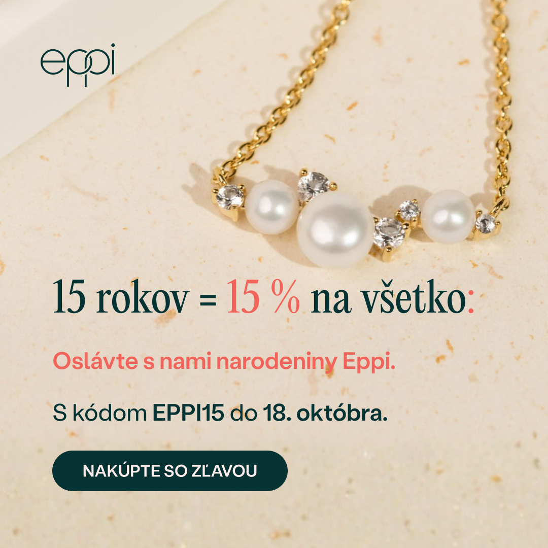 15 rokov = 15 % zľava na všetko