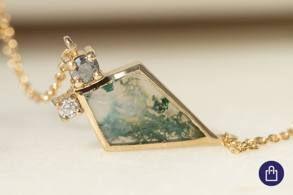 Achátový šperk pre znamenie Tigra