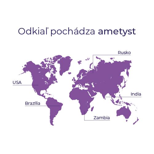 Drahokam mesiaca február - ametyst