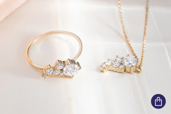 Diamantová cluster kolekcia