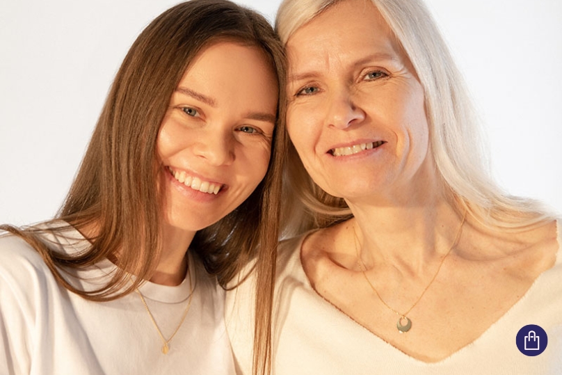 Set náhrdelníkov pre mamičku s dcérou