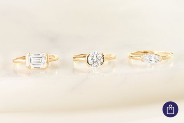 Rozvodový prsteň s emerald diamantom