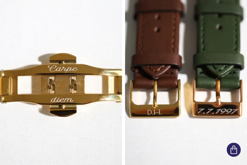 Pánske hodinky s gravírom