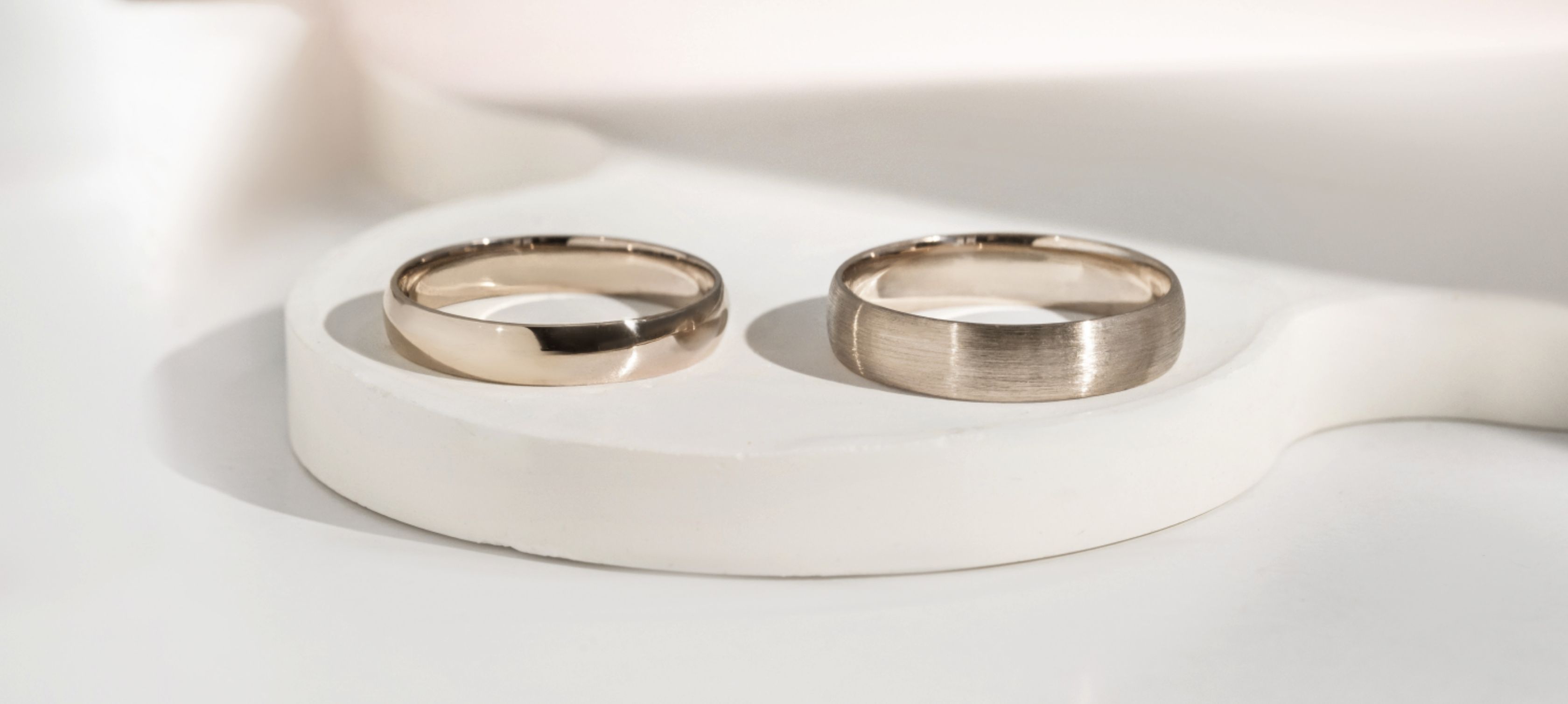 Hazelnut gold svadobné obrúčky