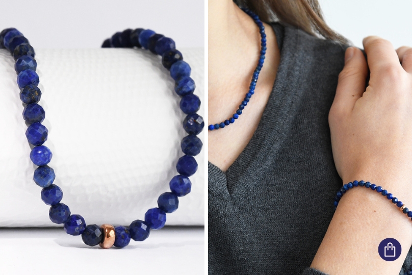 Náramok s lapis lazuli