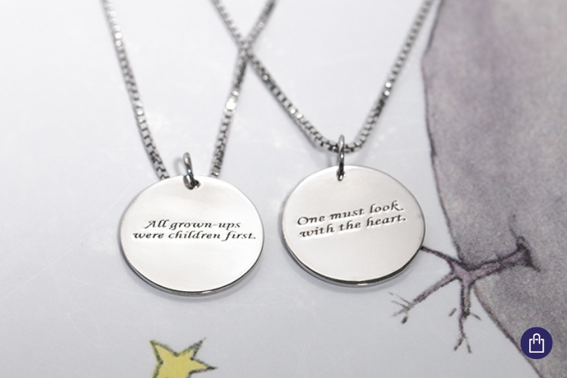 Přívěsky s gravírem