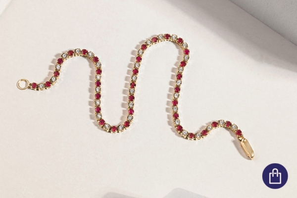 Rubínový šperk pre znamení Draka