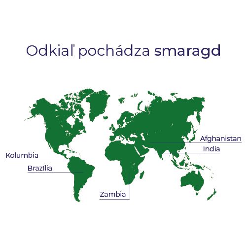 Drahokam mesiaca mája - smaragd