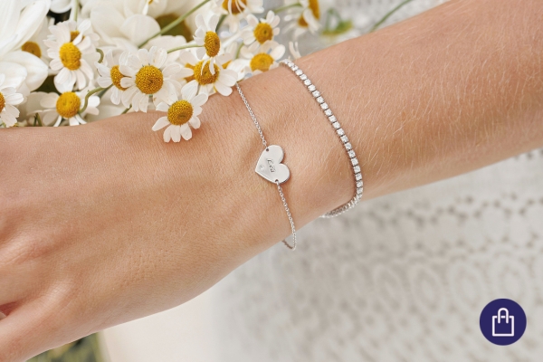 Vrstvenie strieborných náramkov