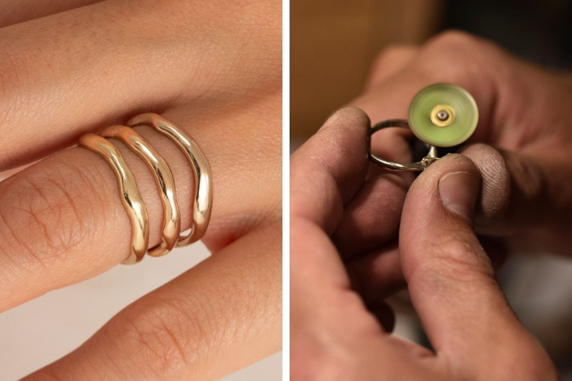 Ruční výroba šperků v Eppi