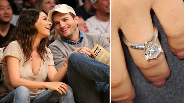 Zásnubný prsteň Mila Kunis