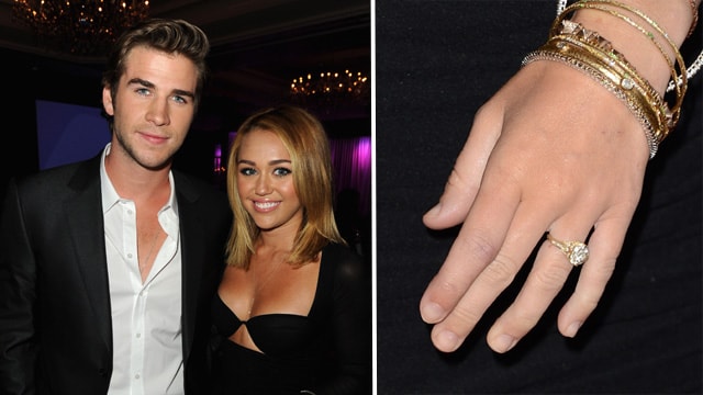 Zásnubný prsteň Miley Cyrus