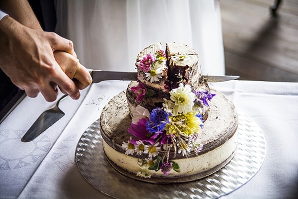 krájanie svadobné torty