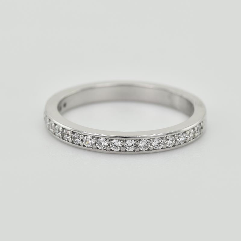 Eternity prsteň s lab-grown diamantmi a pánsky komfortný prsteň Siem 102180