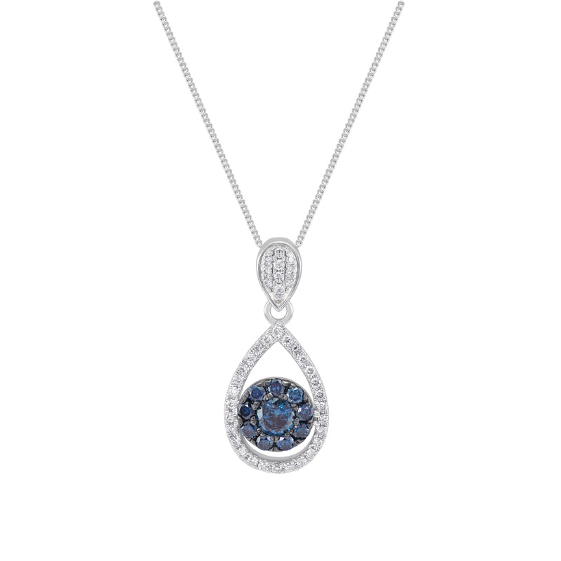 Diamantový náhrdleník Bluvi