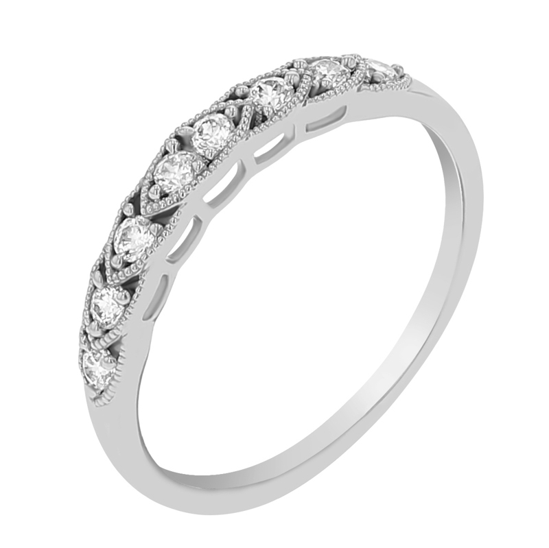 Elegantný eternity prsteň s lab-grown diamantmi Dustin
