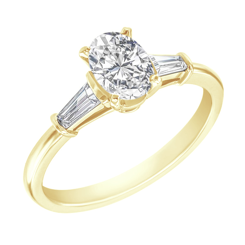 Zásnubný prsteň s oválnym diamantom Radona 117890