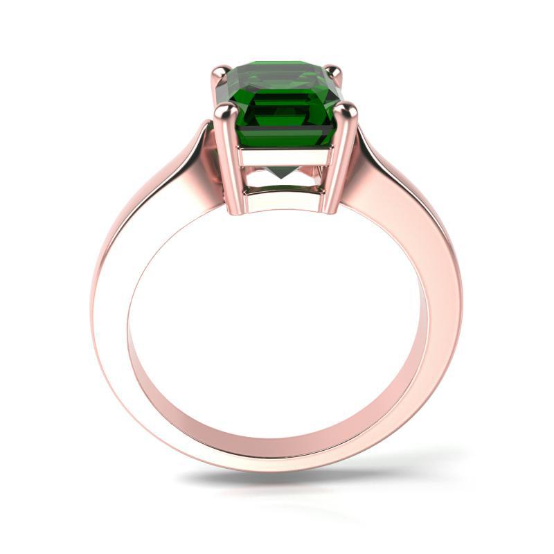 Zásnubný prsteň so smaragdom 13000