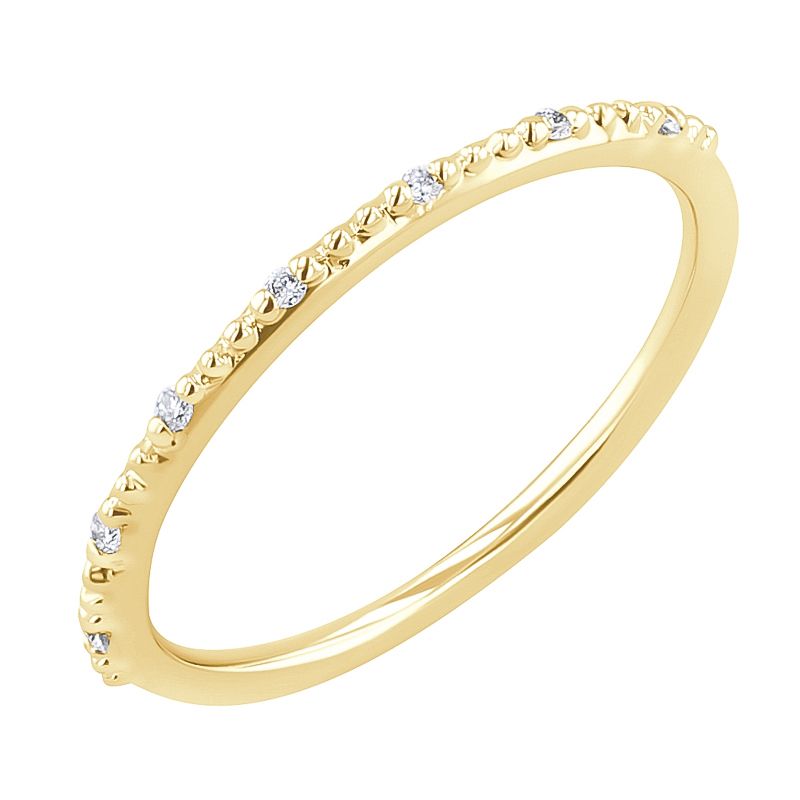 Minimalistický prsteň s diamantmi Brealyn 130020