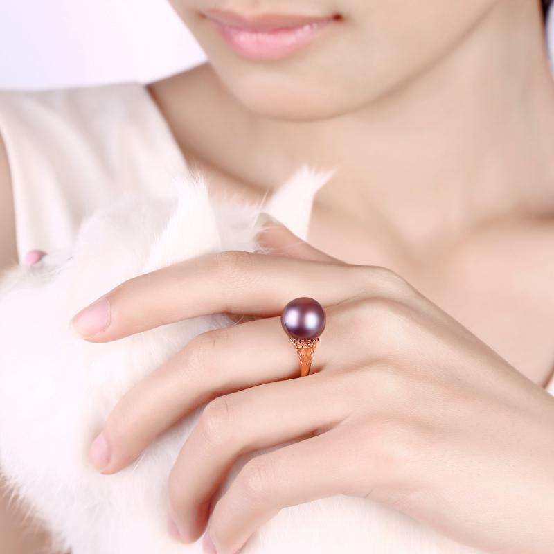 Zlatý prsteň s perlou 13160