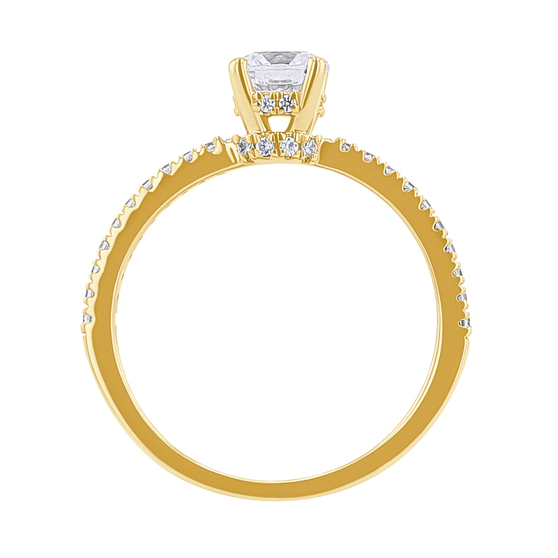 Zásnubný prsteň s diamantmi Farah 134800