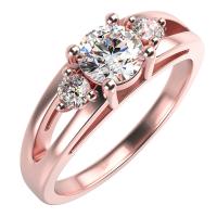 Zásnubný prsteň s diamantmi Arete