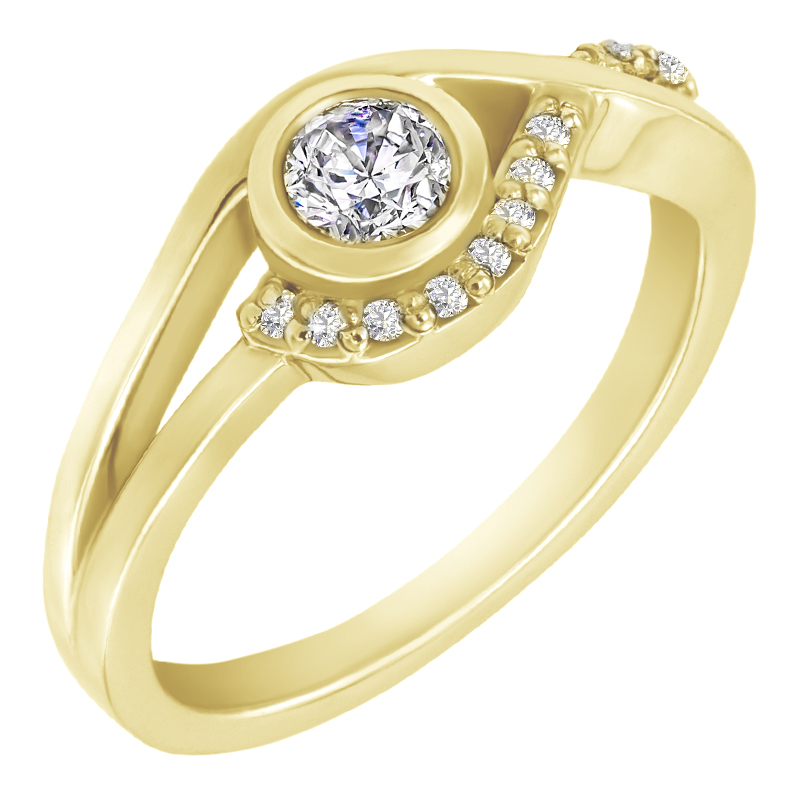 Diamantový prsteň 18320