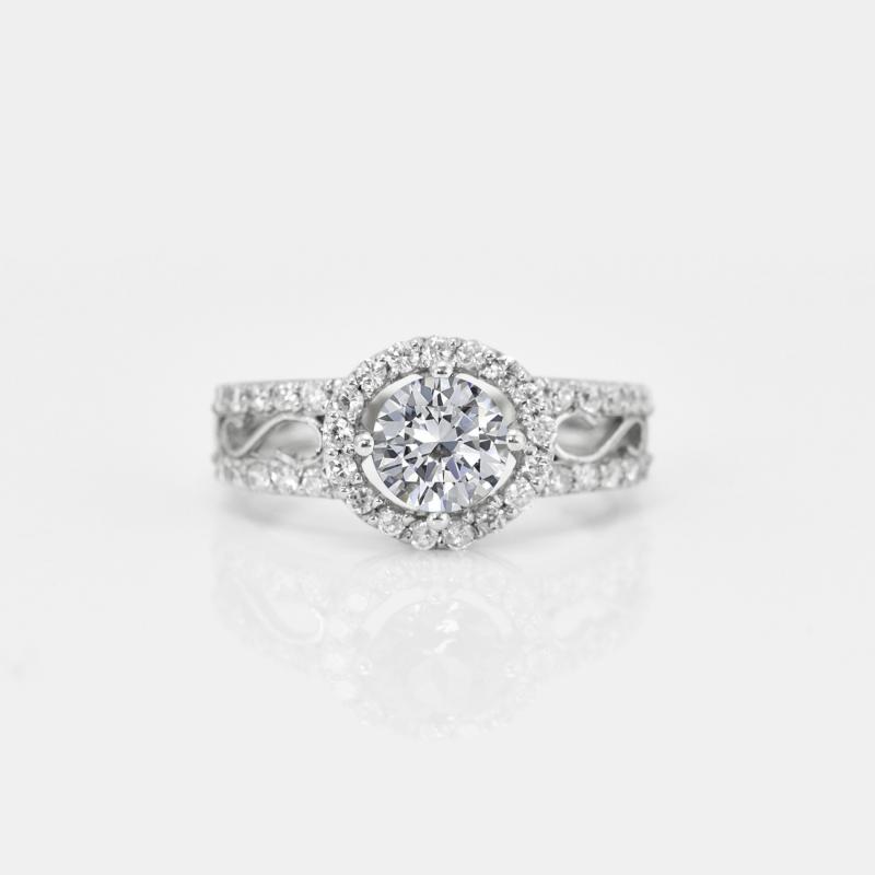Zlatý diamantový prsteň 19040