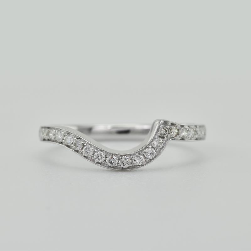 Svadobný diamantový prsteň 22860