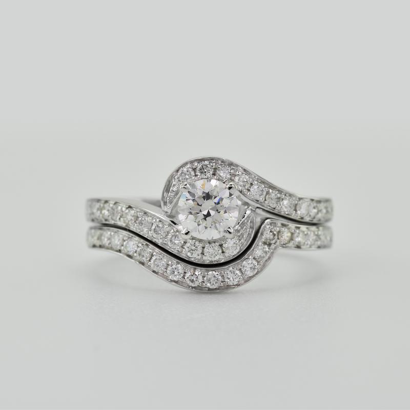 Set prstenov s diamantmi 22870