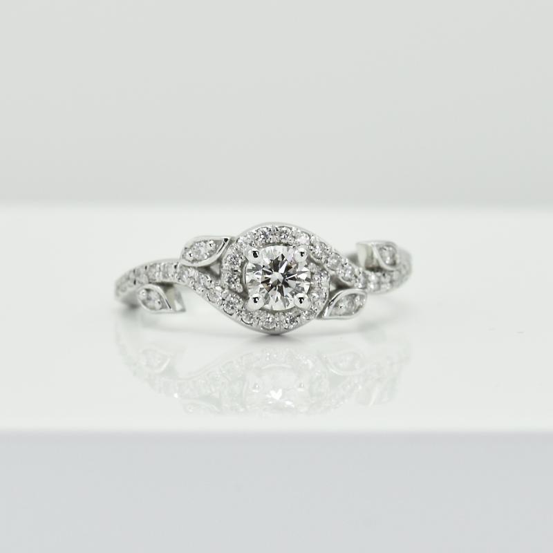 Diamantový vintage prsteň 23890